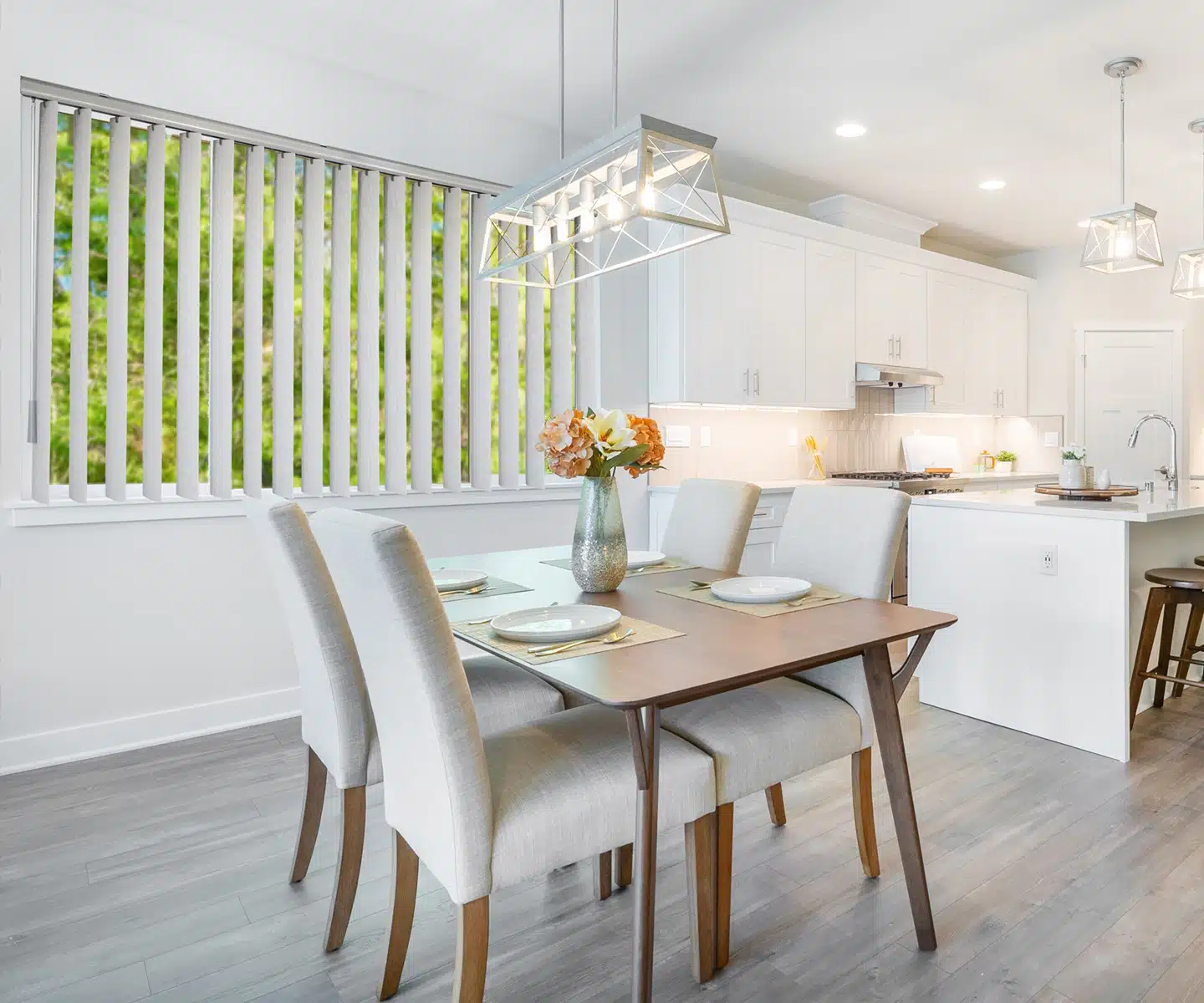 Vertical blinds for wide openings
